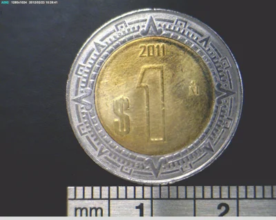 1 Peso Bimetálica 2011