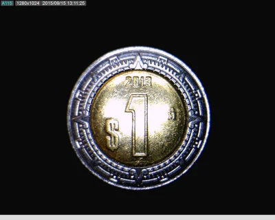1 Peso Bimetálica 2013