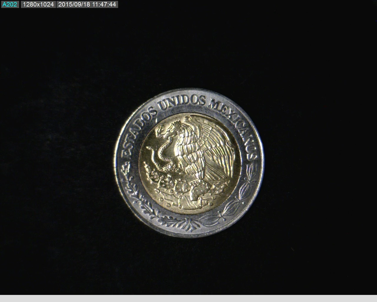 1 Bimetálica 2014 . Inventario Banxico 23209 (anverso)