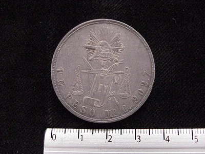 1 Peso Decimal 1870