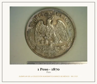 1 Peso 1870