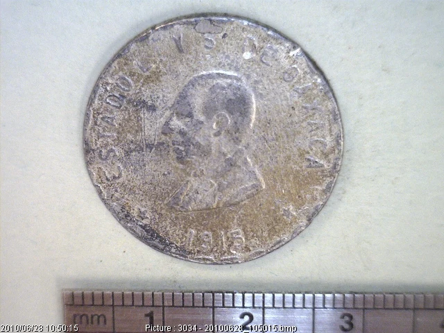 1 Peso 1915 · Anverso