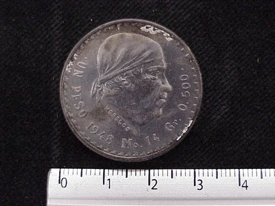 1 Peso Plata 1948