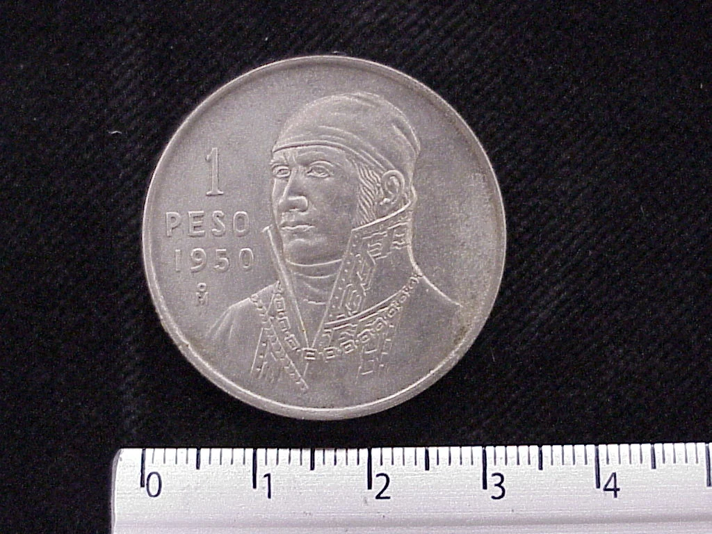 1 Peso Plata 1950 (reverso)