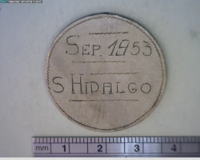 1 Peso Plata 1953