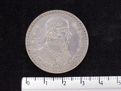1 Peso Plata 1957