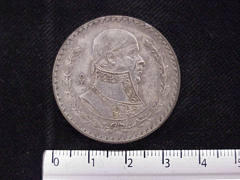1 Peso Plata 1963 (reverso)