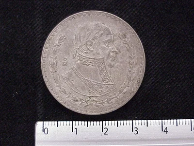 1 Peso Plata 1964