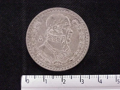 1 Peso Plata 1966