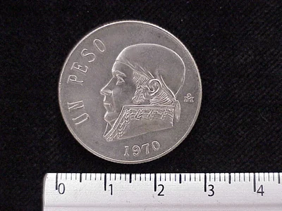 1 Peso Cuproníquel 1970