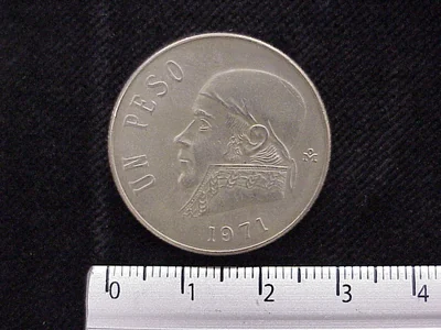 1 Peso Cuproníquel 1971