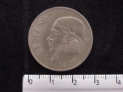 1 Peso Cuproníquel 1972
