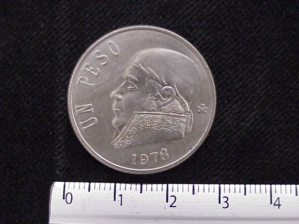 1 Peso Cuproníquel 1978 (reverso)