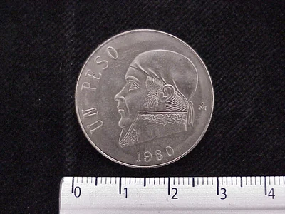 1 Peso Cuproníquel 1980