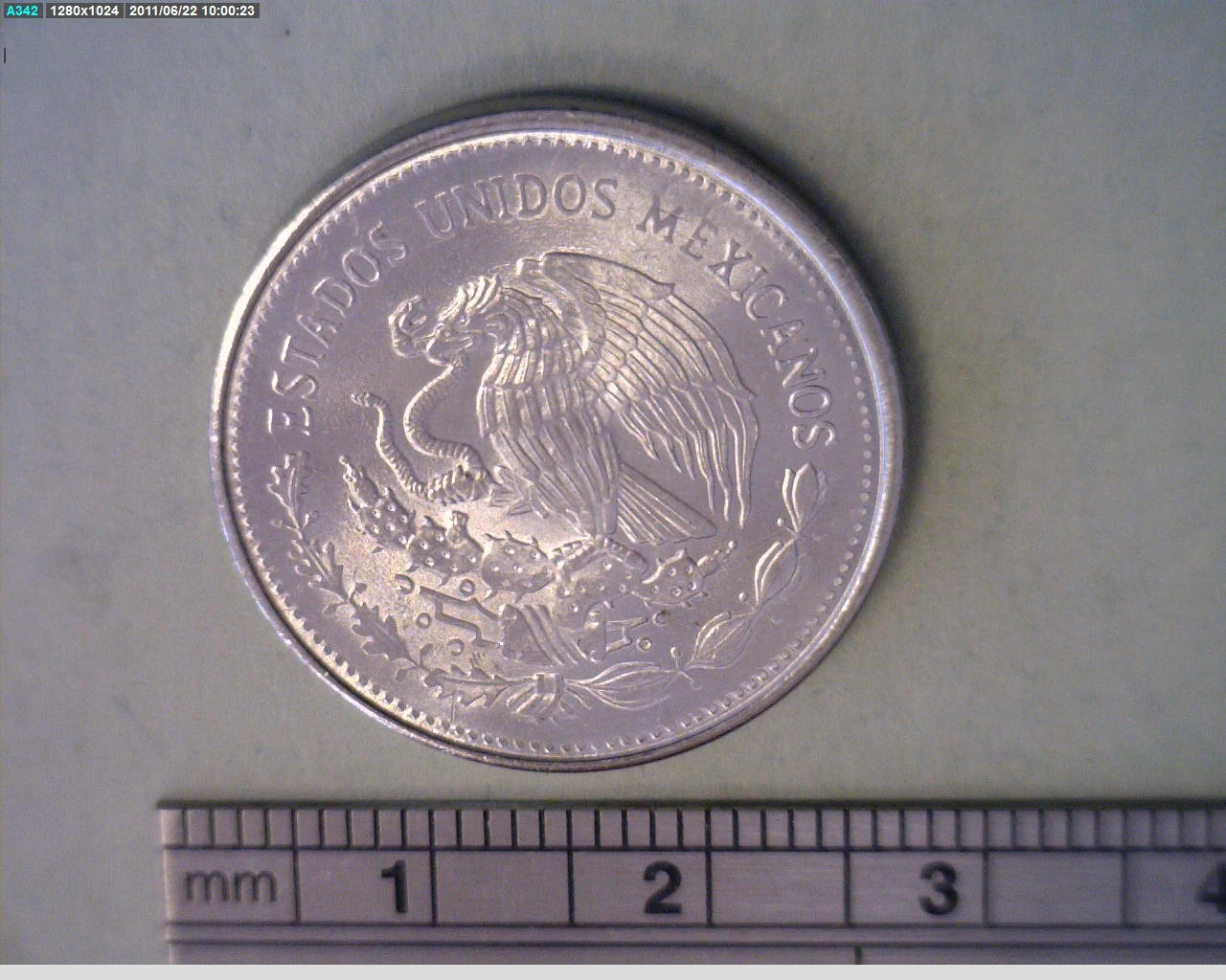 1 Peso Acero inoxidable 1986 (anverso)