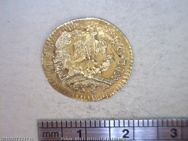 1 Real Insurgente 1812 · Reverso