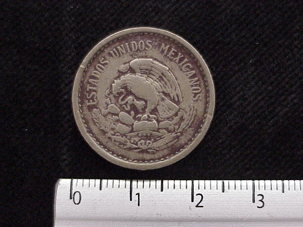 10 Cuproníquel 1938 . Inventario Banxico 12224 (anverso)