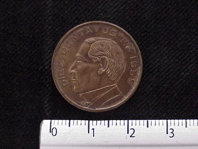 10 Centavos Cobre 1955