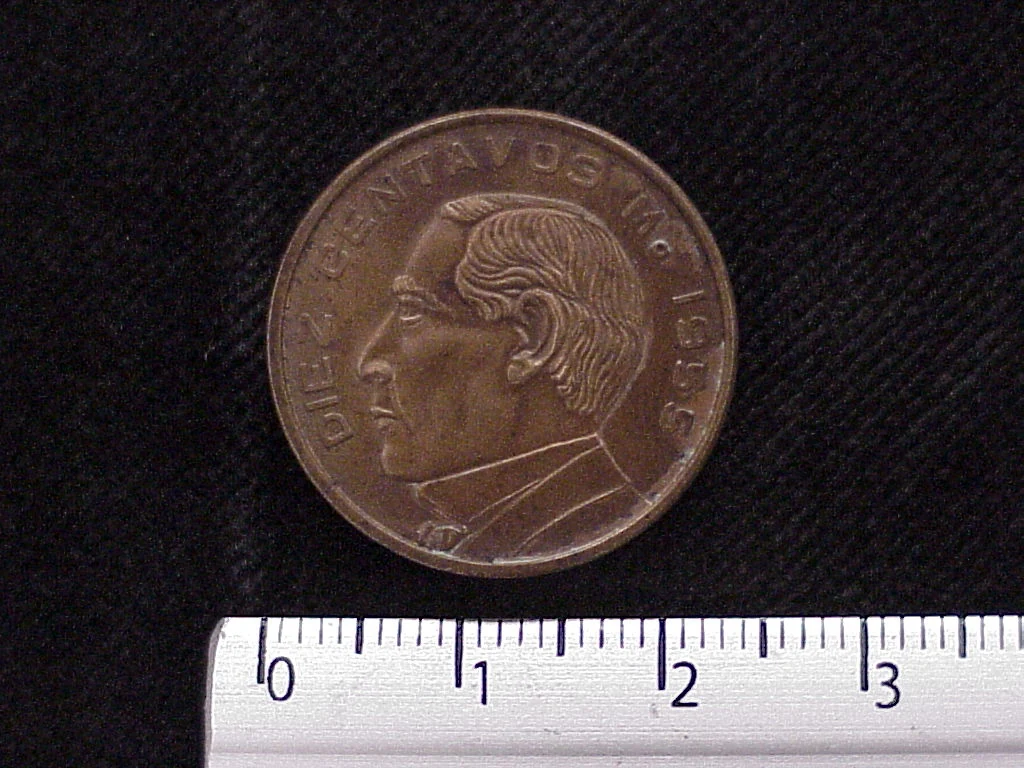10 Centavos Cobre 1955 (reverso)