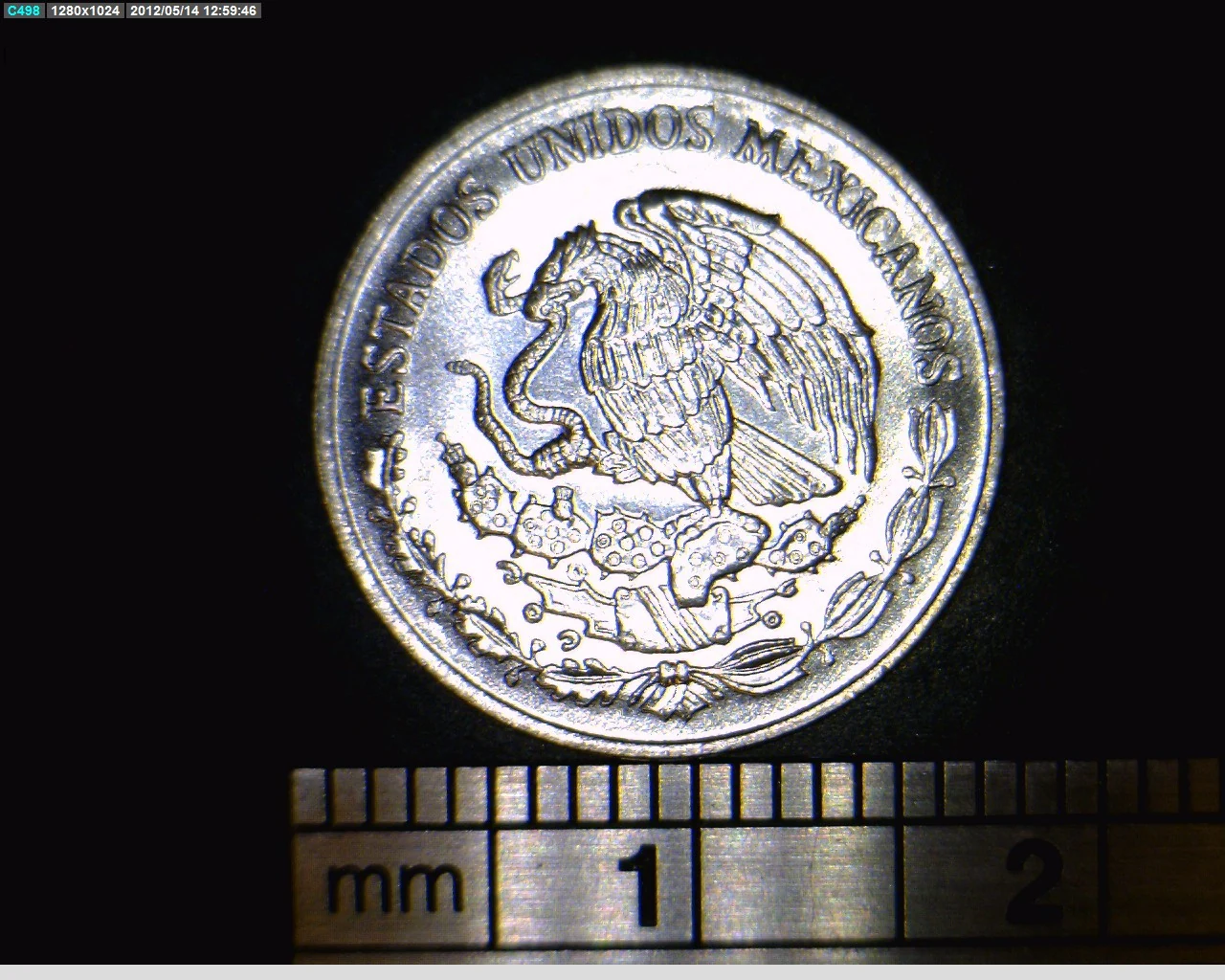 10 Acero inoxidable 1994 . Inventario Banxico 18623 (anverso)