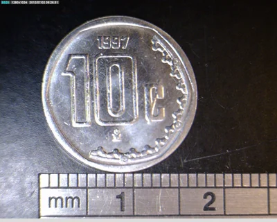 10 Centavos Acero inoxidable 1997