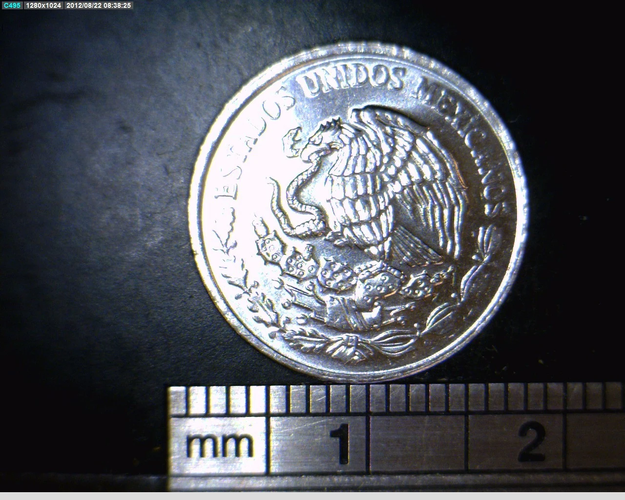 10 Centavos Acero inoxidable 2008 · Anverso