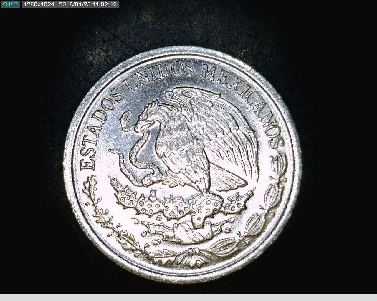 10 Centavos Acero inoxidable 2017 · Anverso