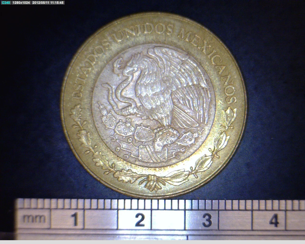 10 Bimetálica 1993 . Inventario Banxico 18543 (anverso)