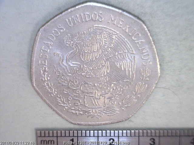 10 Pesos Cuproníquel 1980 (anverso)