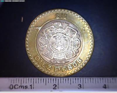 10 Pesos Bimetálica 1997