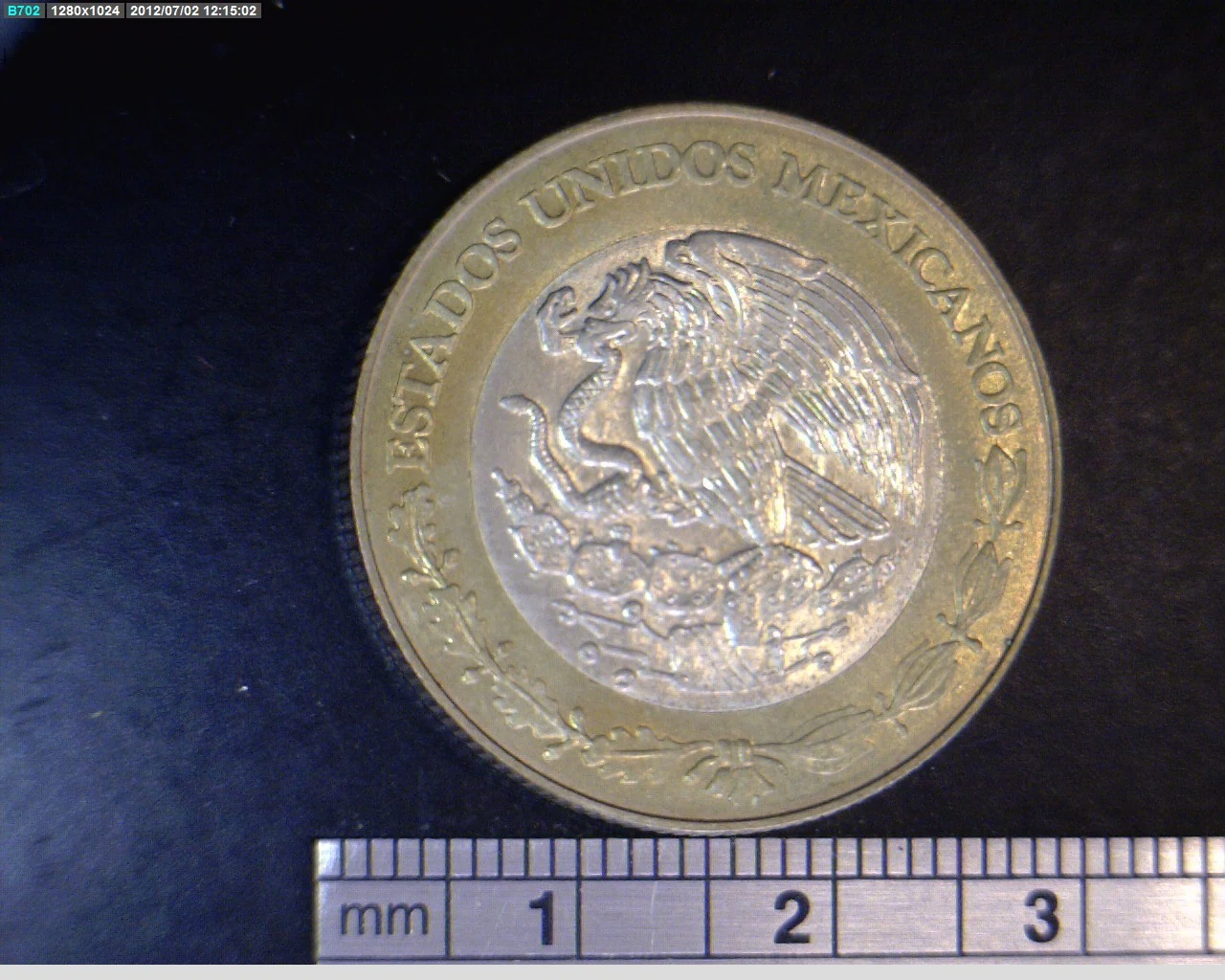 10 Bimetálica 1998 . Inventario Banxico 20199 (anverso)