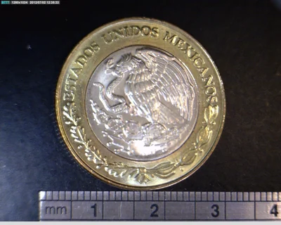 10 Pesos Bimetálica 1999
