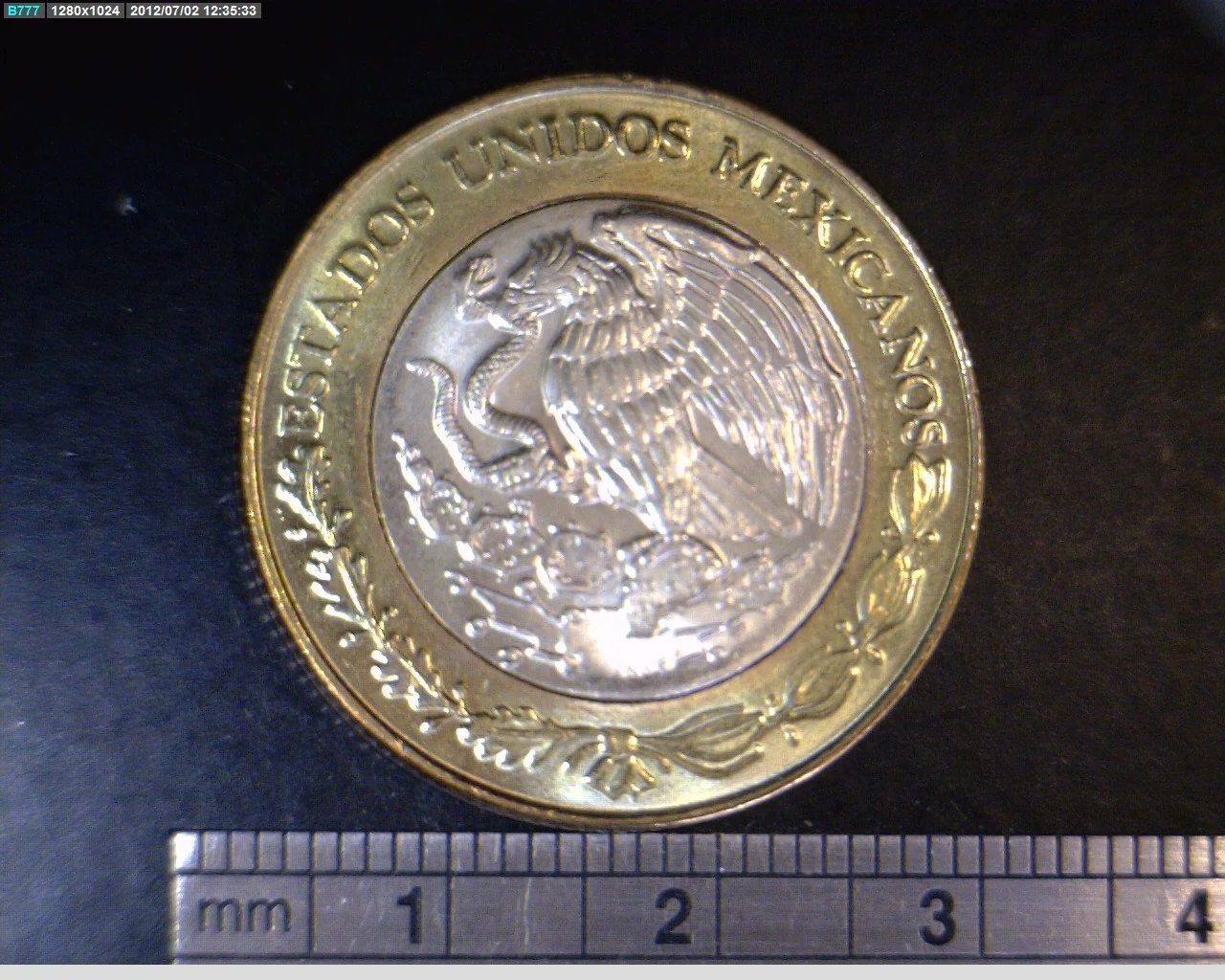 10 Bimetálica 1999 . Inventario Banxico 20234 (reverso)