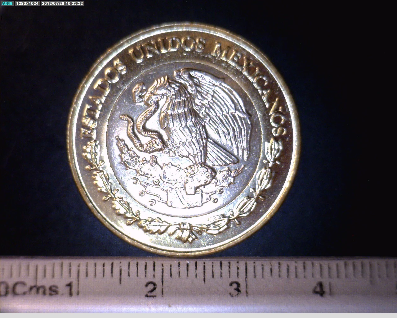 10 Bimetálica 2001 . Inventario Banxico 20533 (anverso)