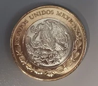 10 Bimetálica 2017 . Inventario Banxico 24013 (anverso)