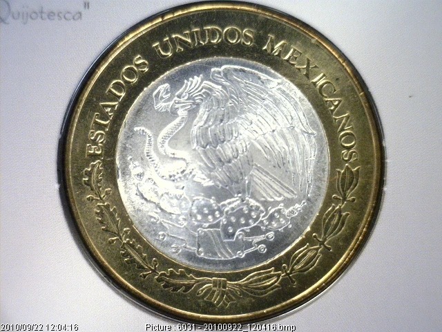 100-pesos-400-aniversario-de-la-primera-edicion-de-la-obra-literaria-el-ingenioso-hidalgo-don-quijote-de-la-mancha-de-mi - obverse (Banxico)