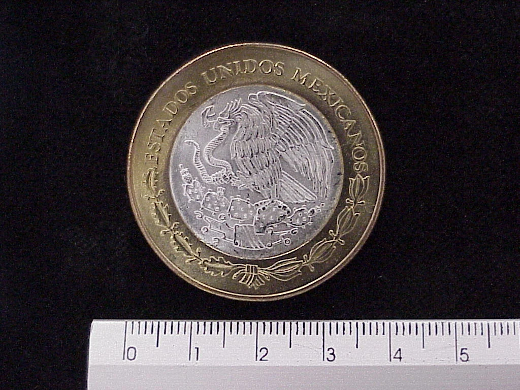 100 Pesos Unión de los Estados Aguascalientes segunda etapa cultural 2005 · Inventario Banxico 21650 (anverso)