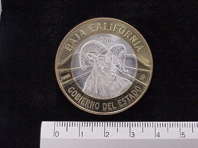 100 Pesos Baja California (Cultural) 2005