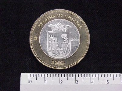 100 Pesos Chiapas (Escudo) 2003