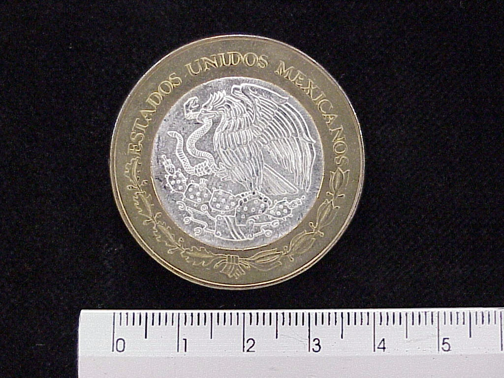 100 Pesos Chihuahua Escudo 2003 · Inventario Banxico 21411 (anverso)