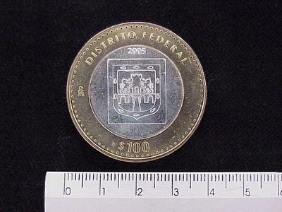 100 Pesos Ciudad de México (Escudo) 2003