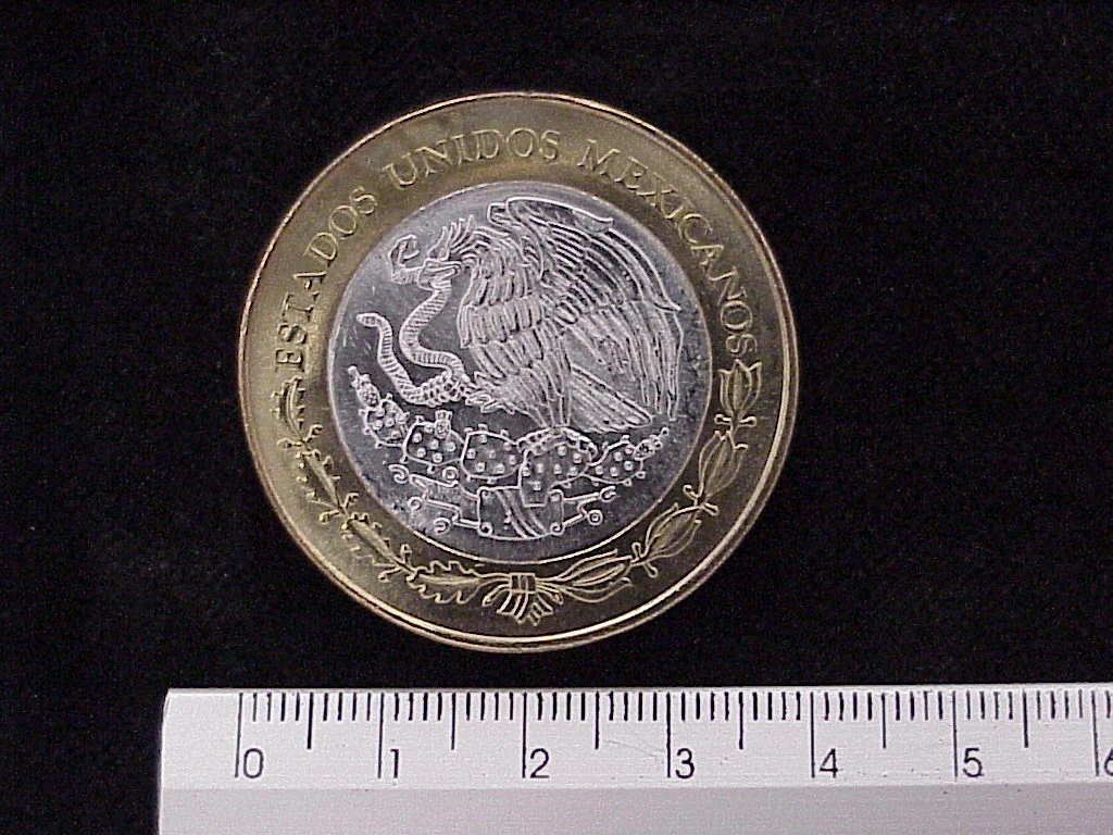 100 Pesos Unión de los Estados Colima segunda etapa cultural 2006 · Inventario Banxico 21617 (anverso)