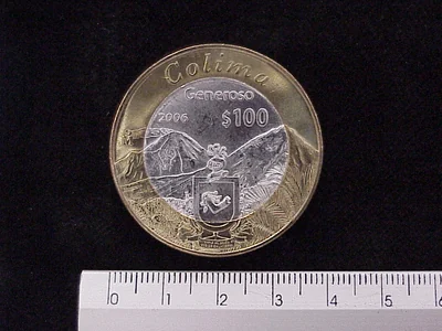 100 Pesos Colima (Cultural) 2005