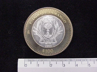 100 Pesos Durango (Escudo) 2003