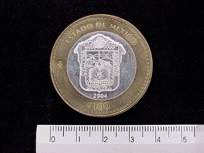100 Pesos Estado de México (Escudo) 2003