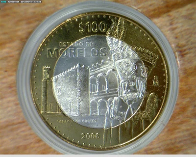 100 Pesos Estado de México (Cultural) 2006