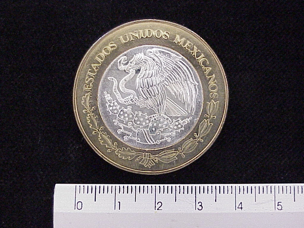 100 Pesos Guanajuato Escudo 2003 · Inventario Banxico 21397 (anverso)