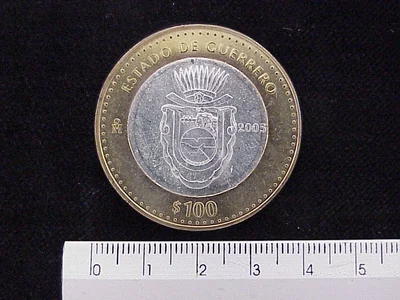 100 Pesos Guerrero (Escudo) 2003