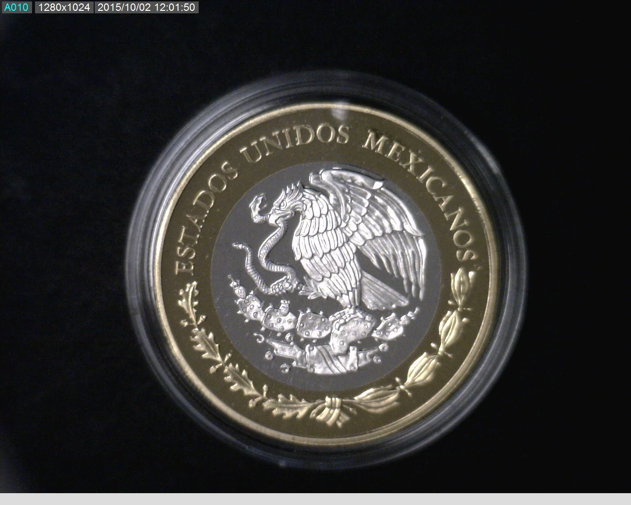 100 Pesos Herencia Numismatica III, 1 Peso de Balanza 2013 - anverso