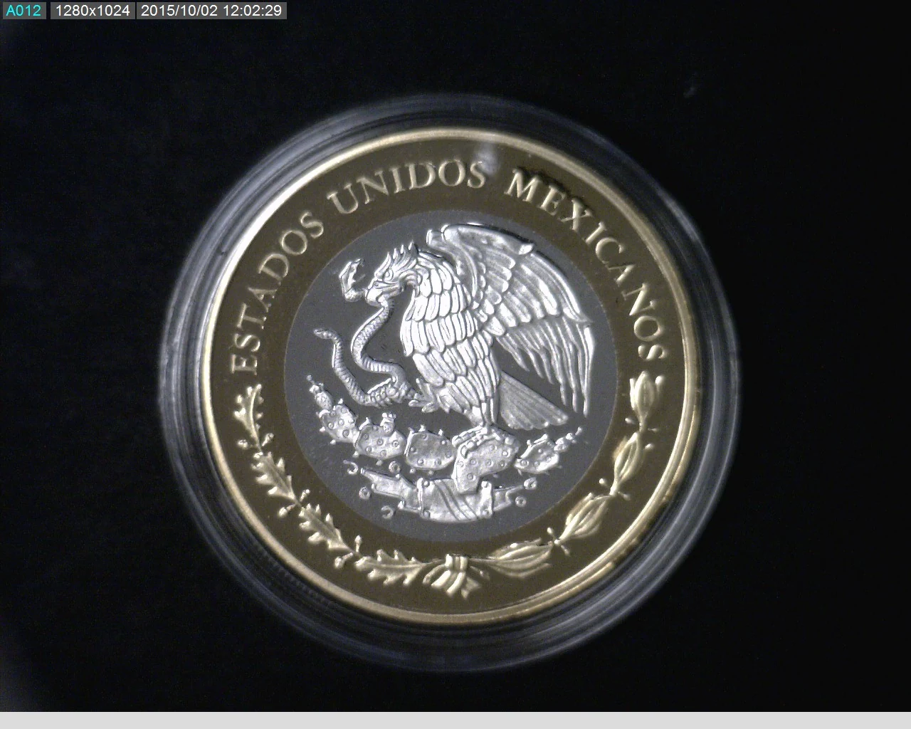 100 Pesos Herencia Numismatica III, Primer Imperio 8 Escudos 2013 - anverso